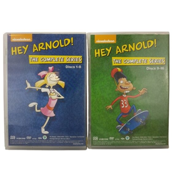 Vintage 2014 HEY ARNOLD Complete Series Nickelodeon 16 DVD Box Set - Picture 2 of 11